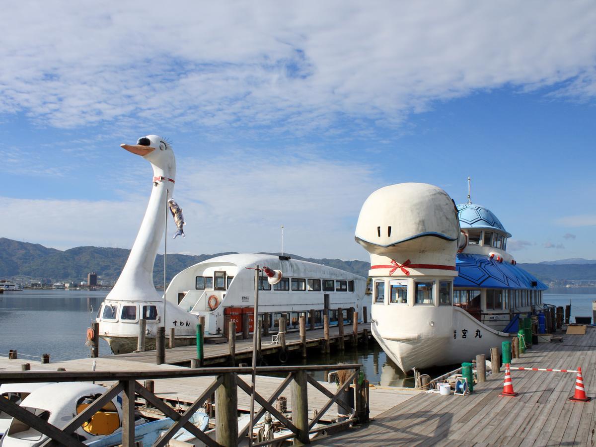 Suwa Lakeside Hotel Exterior photo