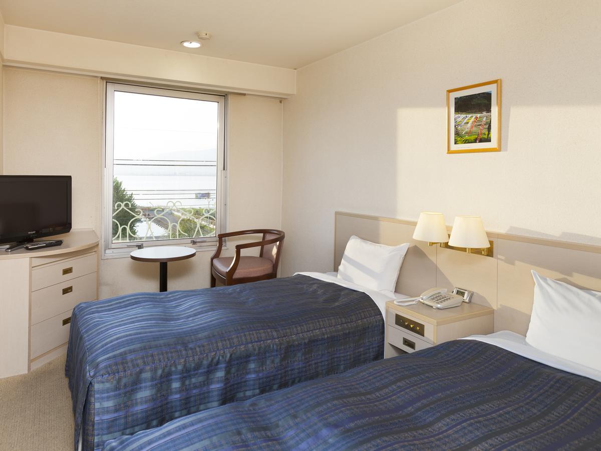 Suwa Lakeside Hotel Exterior photo