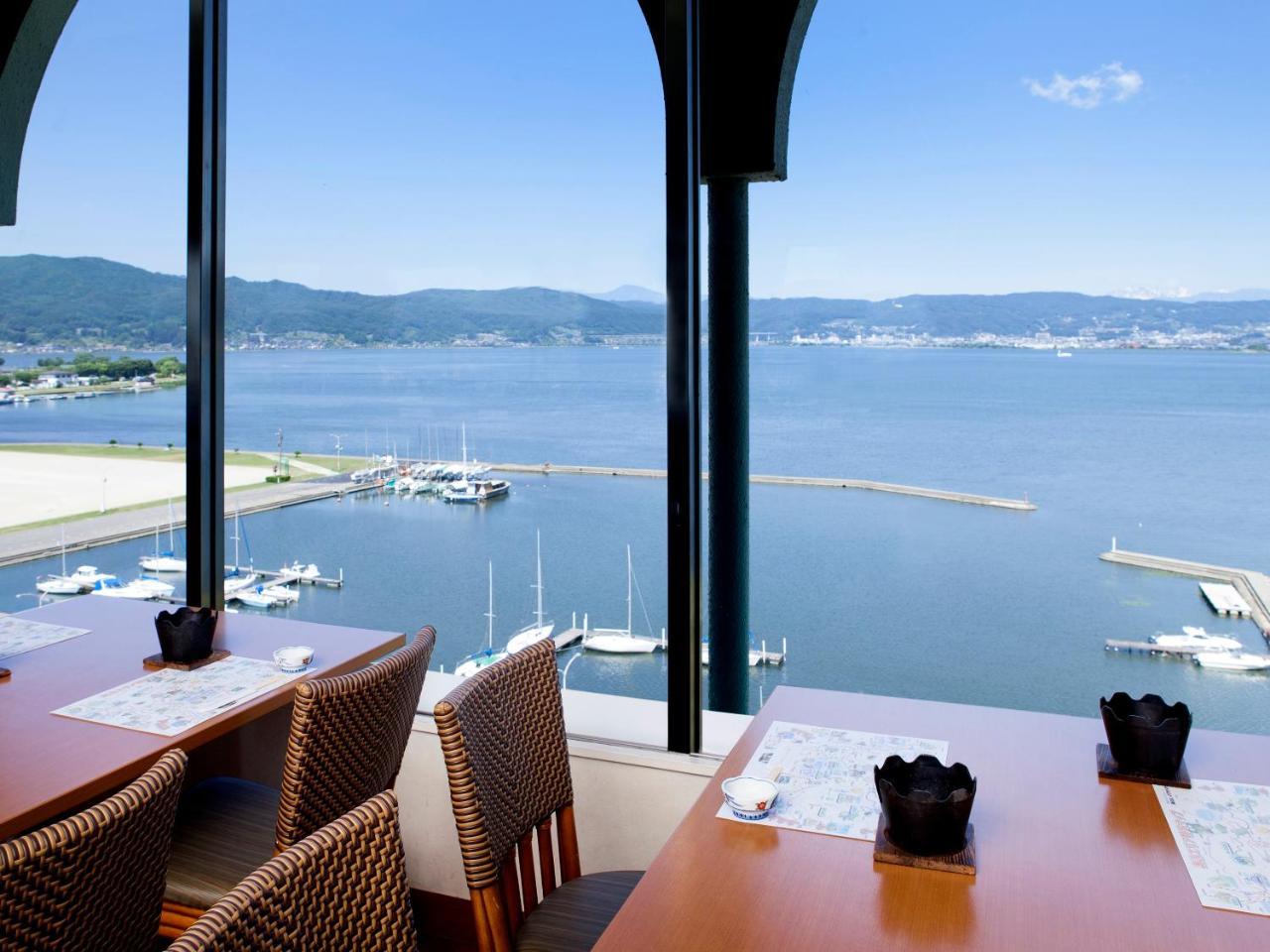 Suwa Lakeside Hotel Exterior photo