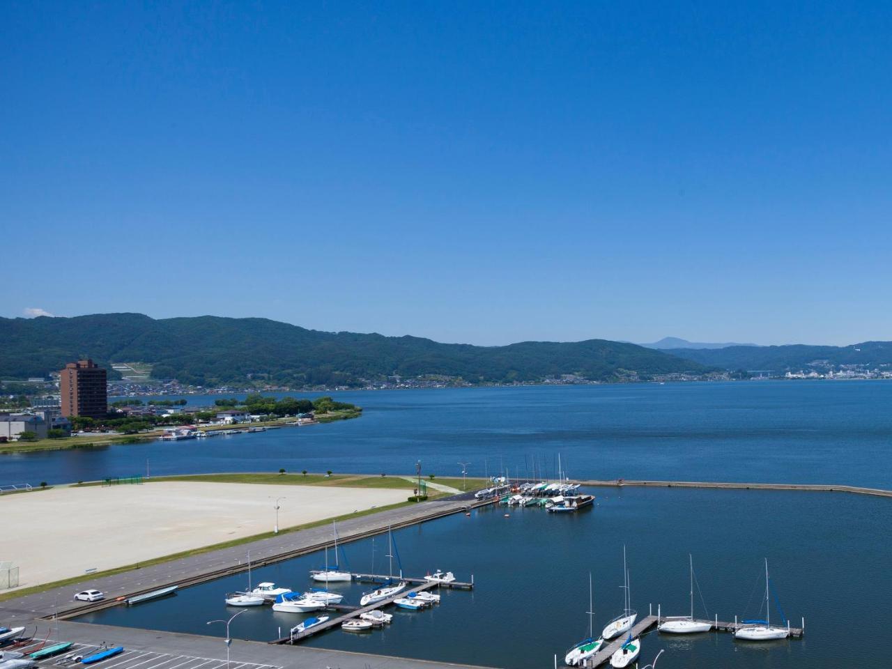 Suwa Lakeside Hotel Exterior photo